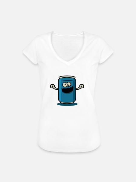 Dose Motivation Geschenkidee - Frauen Vintage T-Shirt - Weiß