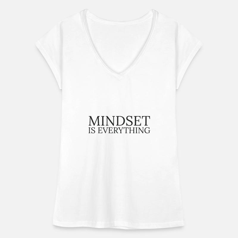 Mindset is everything Frauen Vintage T-Shirt