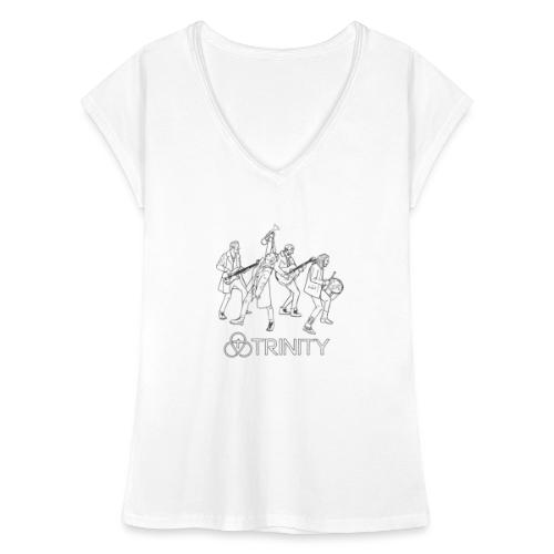 Drawing band Trinity - Vrouwen Vintage T-shirt