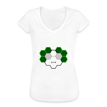 Coole Socke - Frauen Vintage T-Shirt - Weiß - Vorne