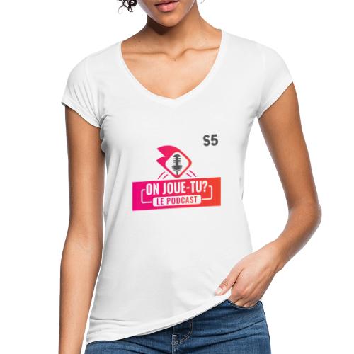 Podcast S5 - T-shirt vintage Femme