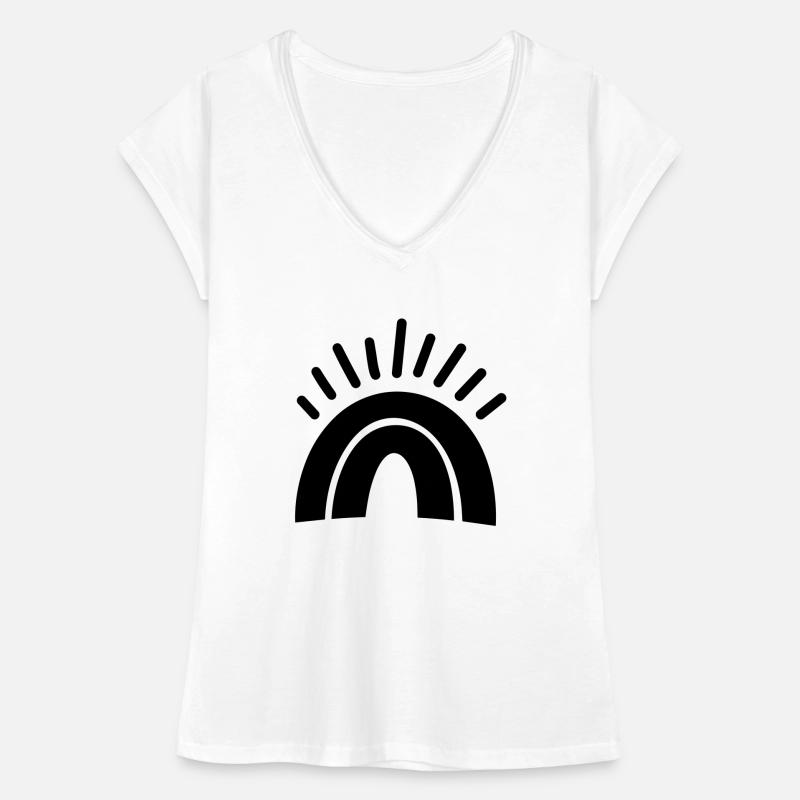 Regenbogen Frauen Vintage T-Shirt