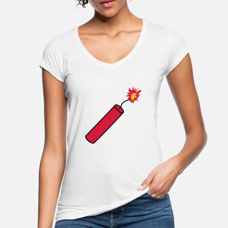 tige tnt dynamite explosion explosion explosion T-shirt vintage Femme