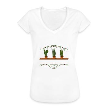 Gärtnerin Leidenschaft für Gärtner Frauen Garten - Frauen Vintage T-Shirt - Weiß - Vorne
