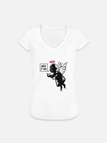 Heiliger F*ck - Frauen Vintage T-Shirt - Weiß