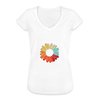 Christliche Sprüche - Frauen Vintage T-Shirt - Weiß - Vorne