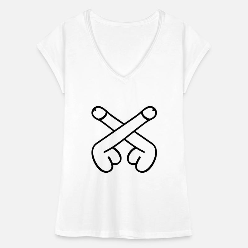 dicks symbol Frauen Vintage T-Shirt