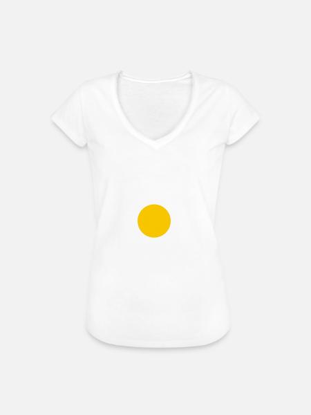 Gänseblümchen Blume - Frauen Vintage T-Shirt - Weiß