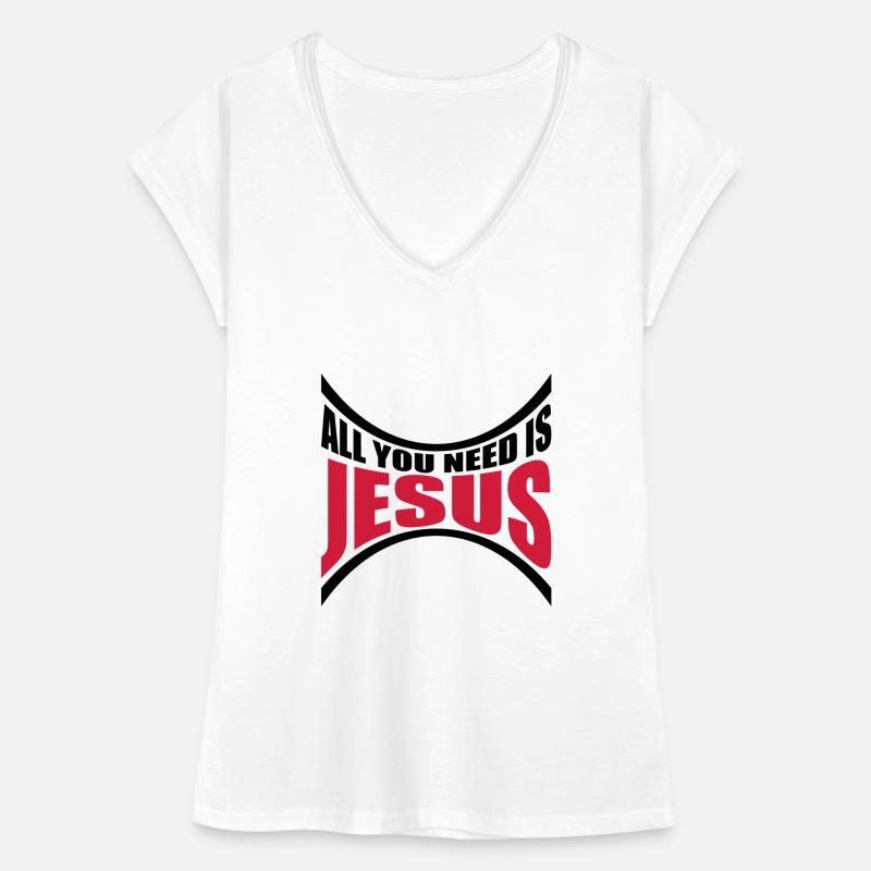 Need Jesus Gebogen Frauen Vintage T-Shirt