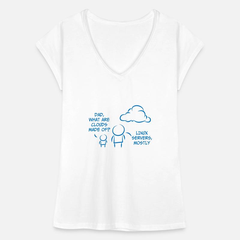 Linux Informatik Entwickler Programming Geschenk Frauen Vintage T-Shirt