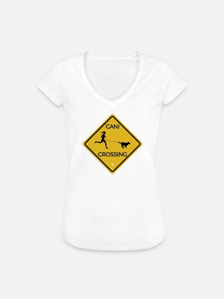 Cani-Crossing - Frauen Vintage T-Shirt -