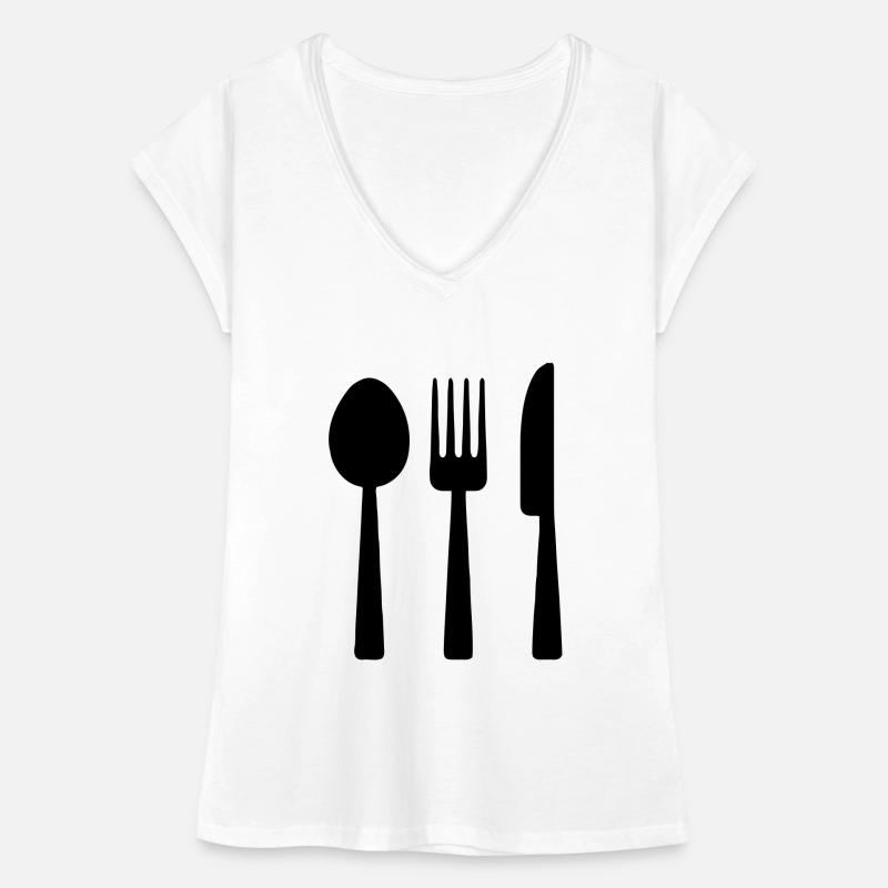 Couverts de table T-shirt vintage Femme