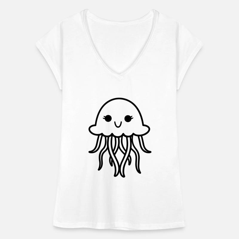 Méduse T-shirt vintage Femme
