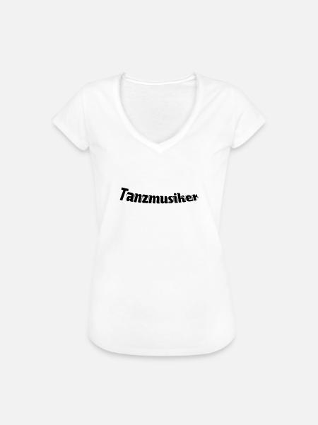Tanzmusiker - Frauen Vintage T-Shirt - Weiß