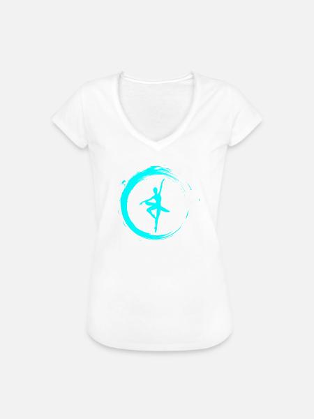 Ballerina - Frauen Vintage T-Shirt -