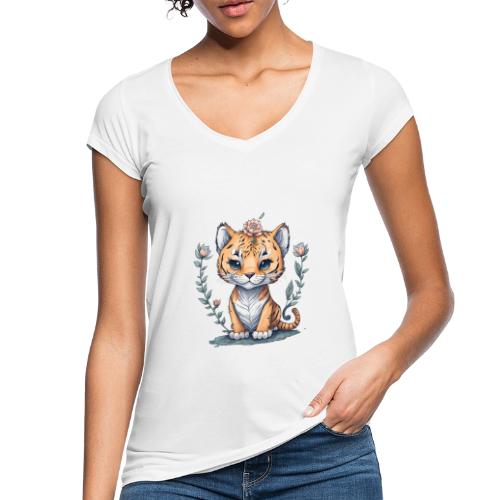 cucciolo tigre - Maglietta vintage donna
