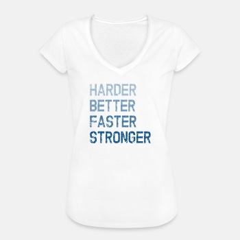 Harder Better Faster Stronger - Vintage T-shirt for women