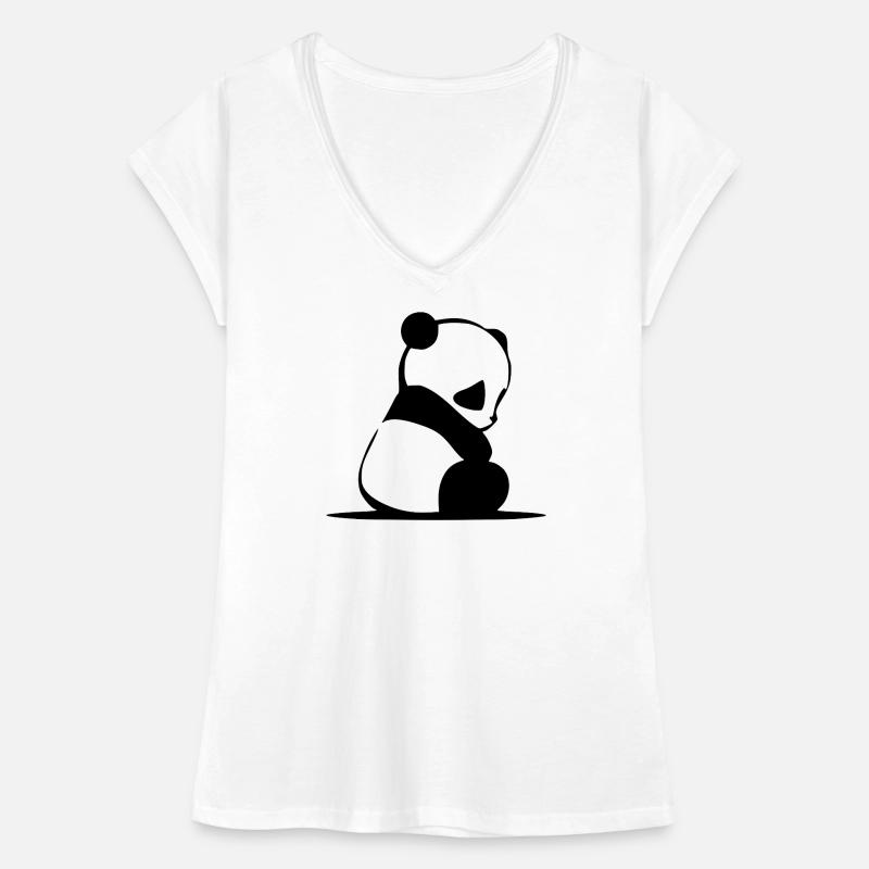 Panda T-shirt vintage Femme