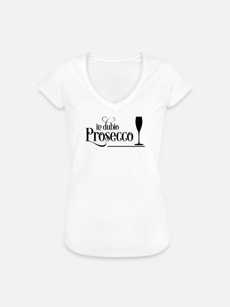 Prosecco - Frauen Vintage T-Shirt - Weiß