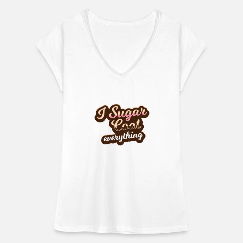 I sugar everything - bakery - bake - baker Women's Vintage T-Shirt