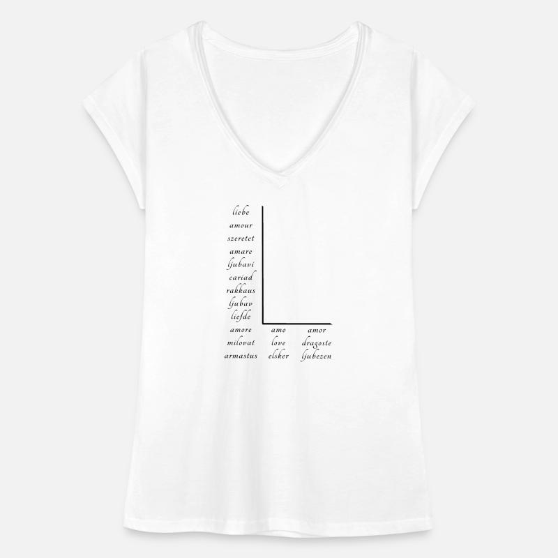 Love on many different languages Women's Vintage T-Shirt