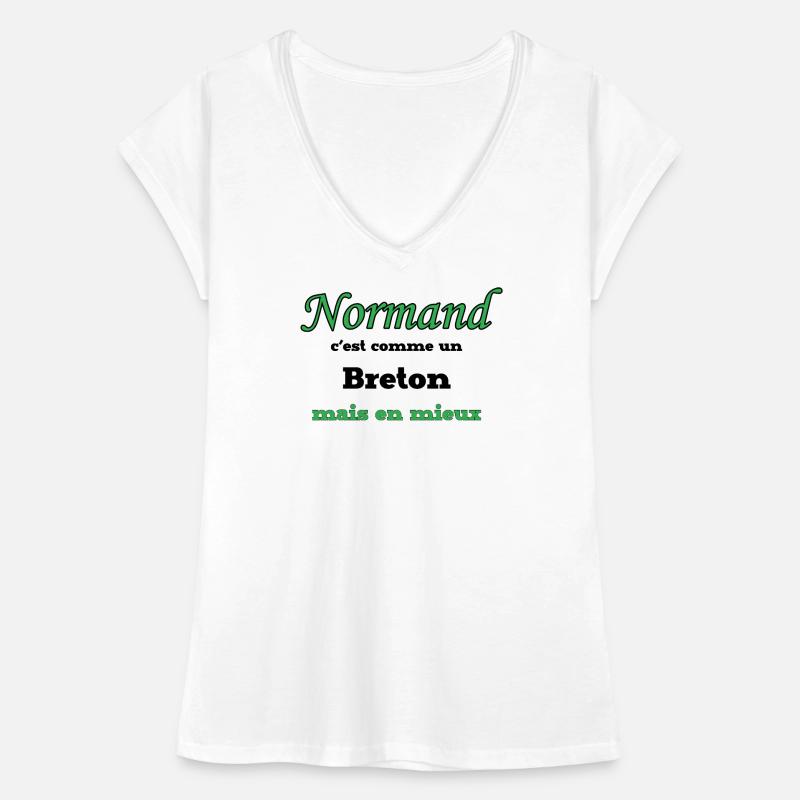 Normand Vert Élégant Script T-shirt vintage Femme