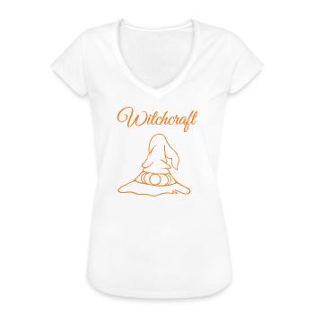 Witchcraft - Frauen Vintage T-Shirt - Weiß - Vorne