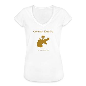 German Empire - Frauen Vintage T-Shirt - Weiß - Vorne