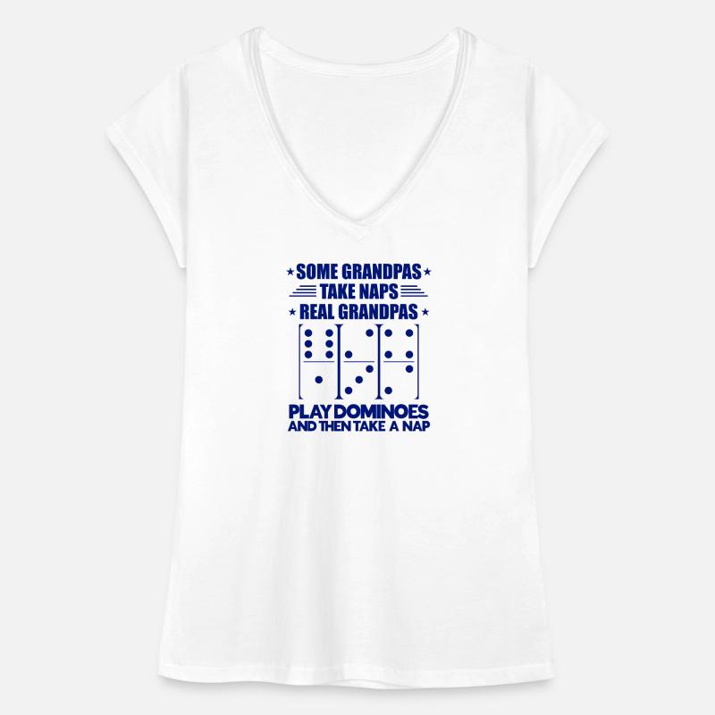 Conception de domino T-shirt vintage Femme