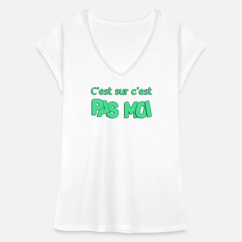 C'est sur c'est pas moi T-shirt vintage Femme