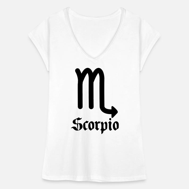 Sternzeichen Skorpion Frauen Vintage T-Shirt