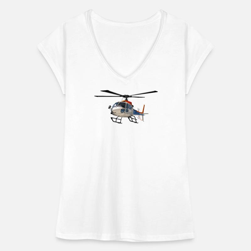 Hubschrauber Einsatz Frauen Vintage T-Shirt