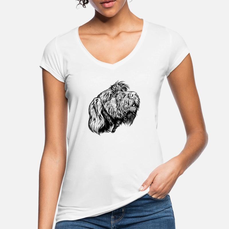 Pudelpointer se joint à la conversation T-shirt vintage Femme