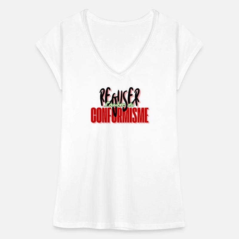 Refuser le conformisme T-shirt vintage Femme