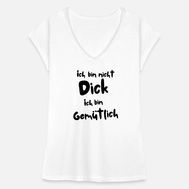 Ich bin nicht dick Frauen Vintage T-Shirt
