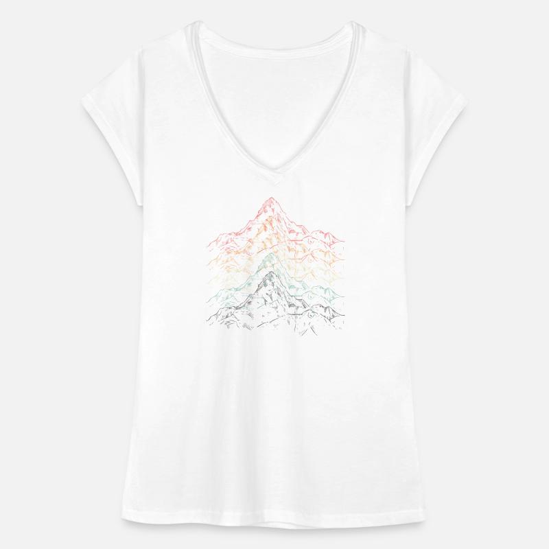 Rainbow Ridge Mountain Women's Vintage T-Shirt