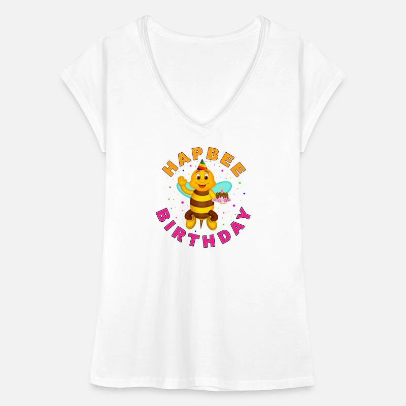 HAPBEE Birthday with text Women's Vintage T-Shirt