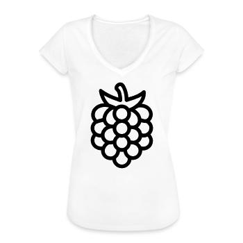 Maulbeerbaum - Frauen Vintage T-Shirt - Weiß - Vorne - Danielle (179cm)