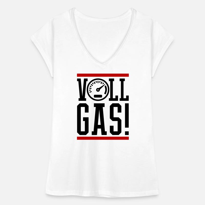 Full Throttle Speedometer Saying Women's Vintage T-Shirt