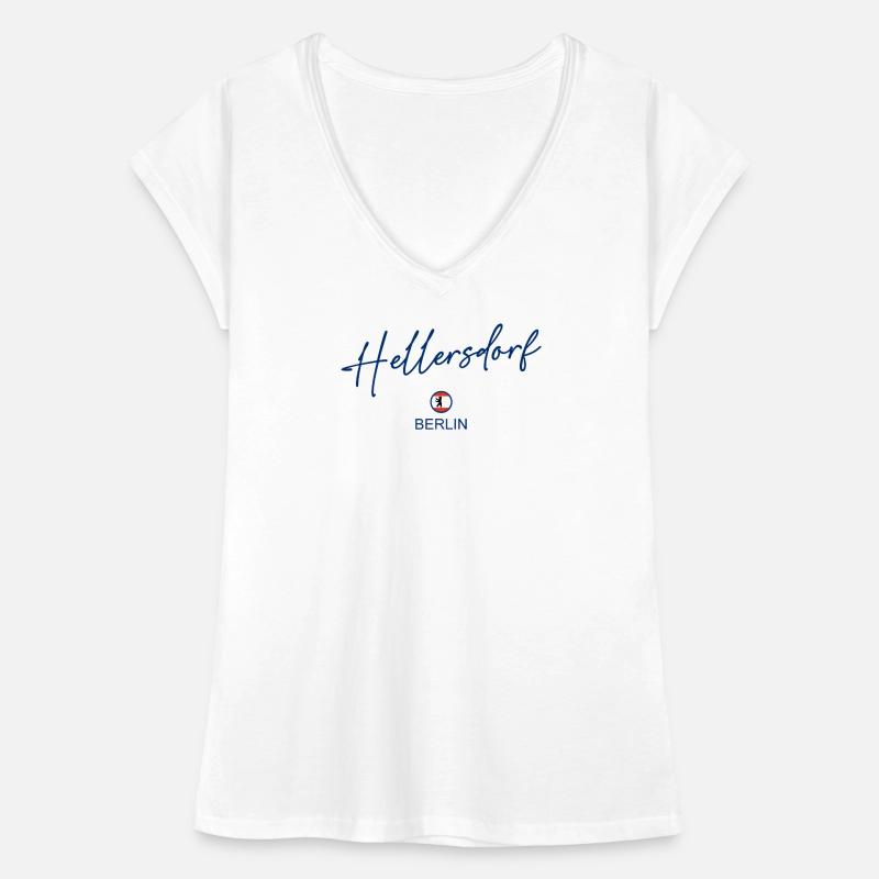 Hellersdorf - Drapeau de Berlin - Ours de Berlin T-shirt vintage Femme