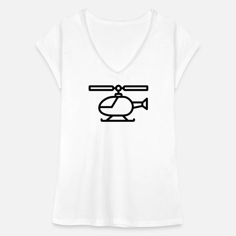 Hubschrauber Frauen Vintage T-Shirt