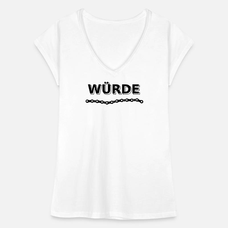 Dignity Would Bicycle Chain Women's Vintage T-Shirt