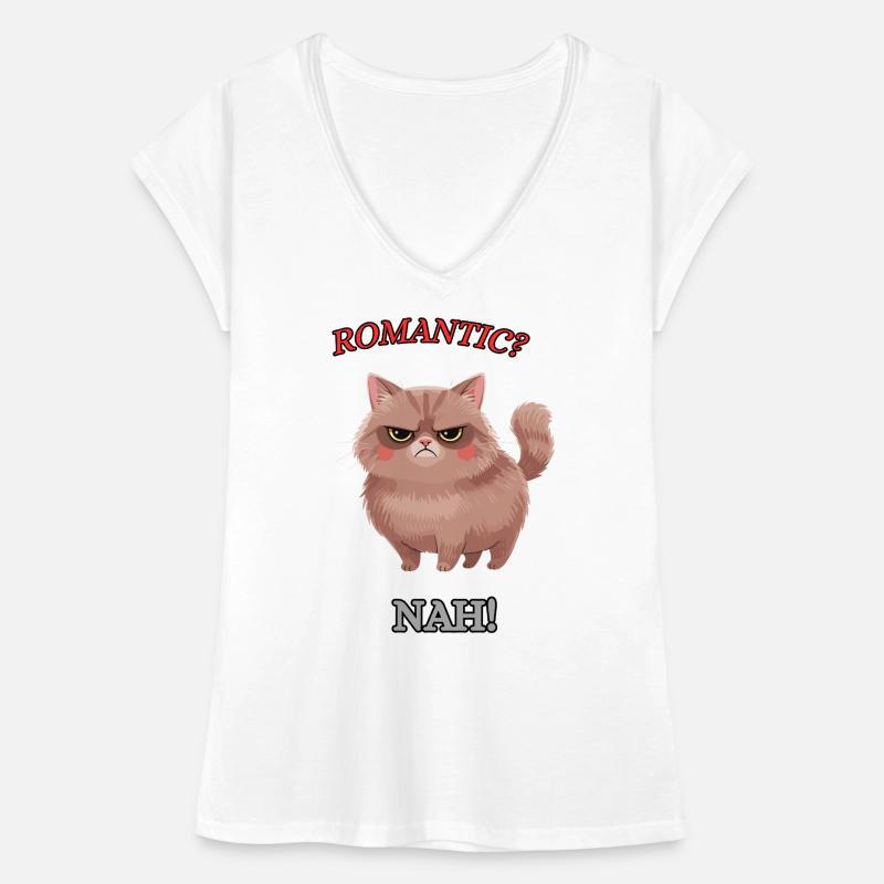 Die Null-Bock-Katze Frauen Vintage T-Shirt