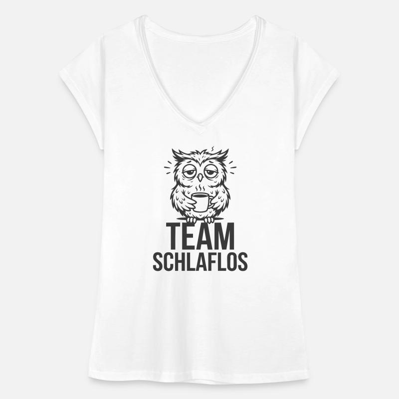 Team Schlaflos – Müde Eule Frauen Vintage T-Shirt
