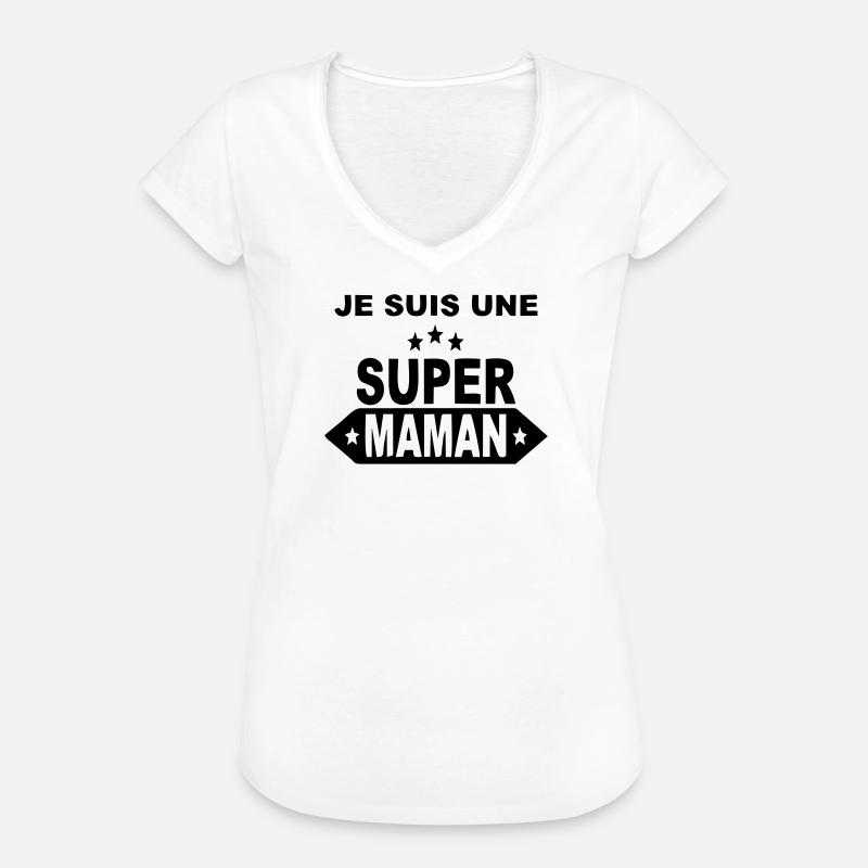 Ich bin eine großartige Mutter - Frauen Vintage T-Shirt - Weiß