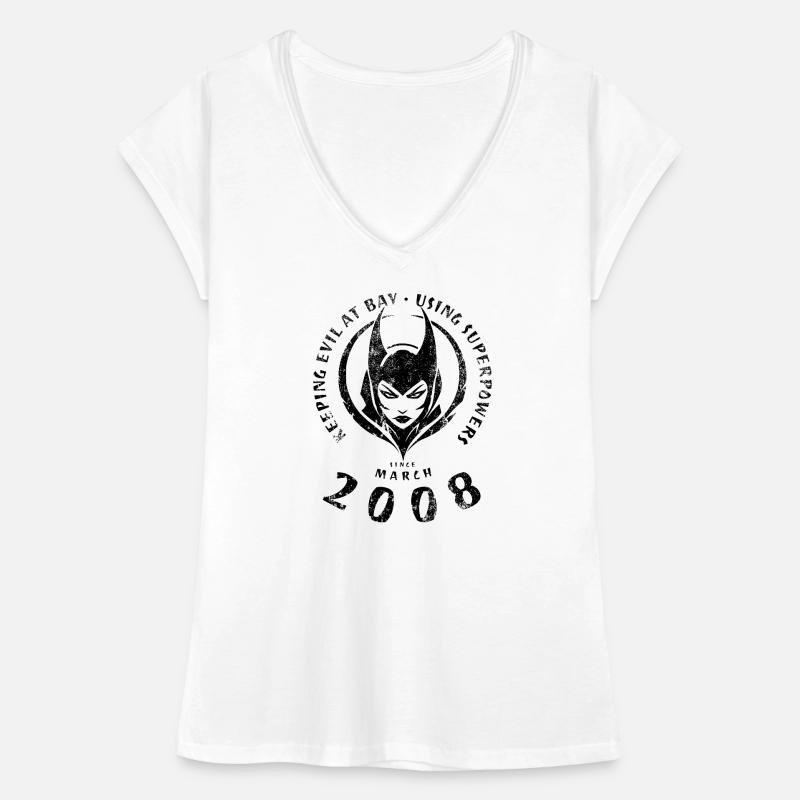 18. Geburtstag Using Superpowers Since 03/2008 Frauen Vintage T-Shirt
