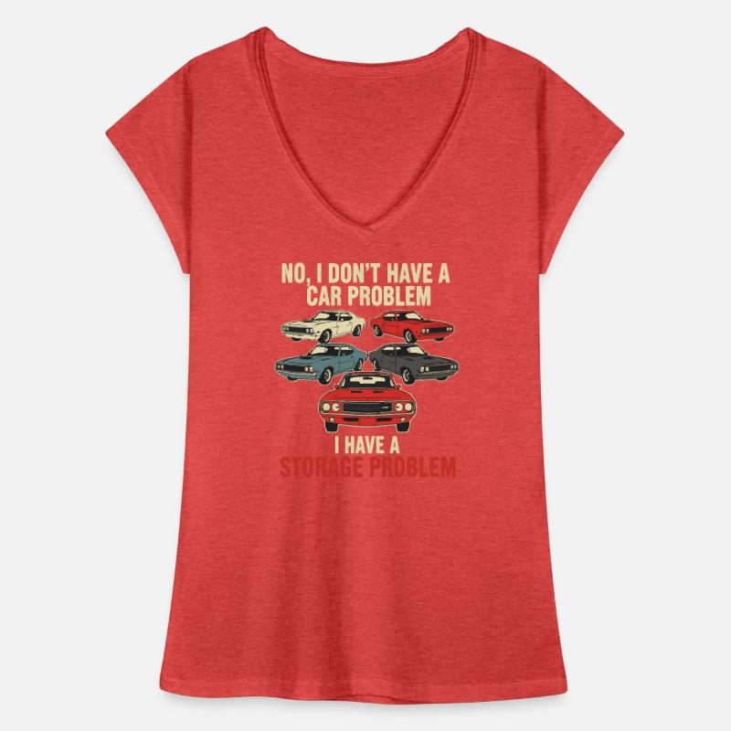 Storage Problem Car Meme Tee Women's Vintage T-Shirt