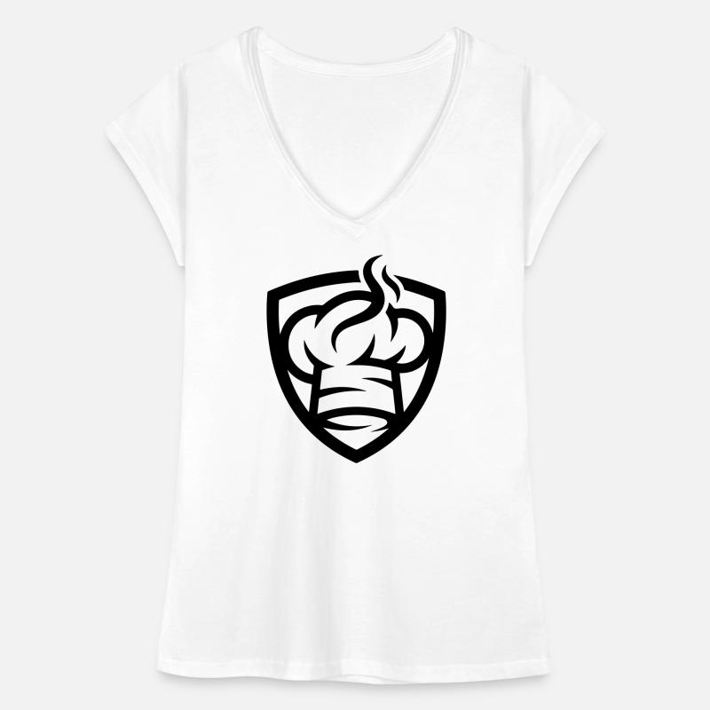 Chef's Hat Icon Chef Women's Vintage T-Shirt