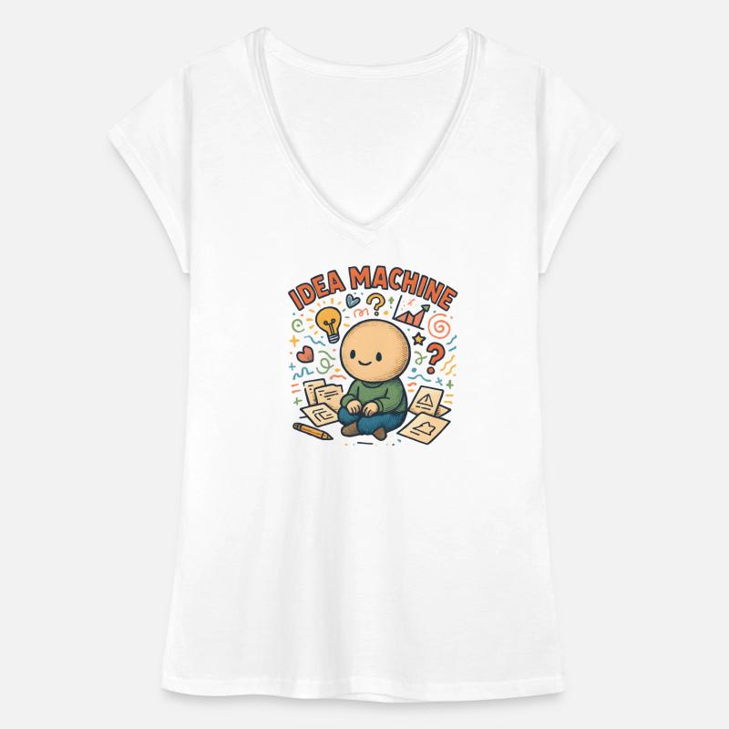 Idea Machine: Creative Brain Game Women's Vintage T-Shirt