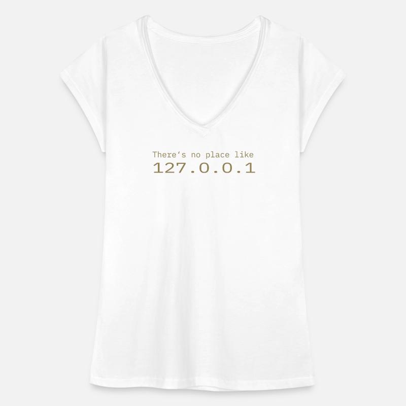 Programmierer Nerd IT Kein Ort wie Localhost Frauen Vintage T-Shirt